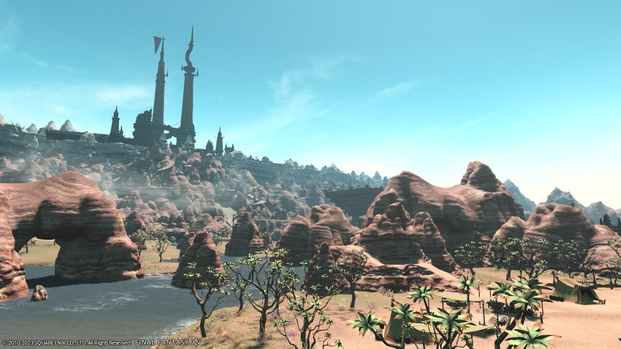 ギラバニア山岳地帯,風脈,ff14