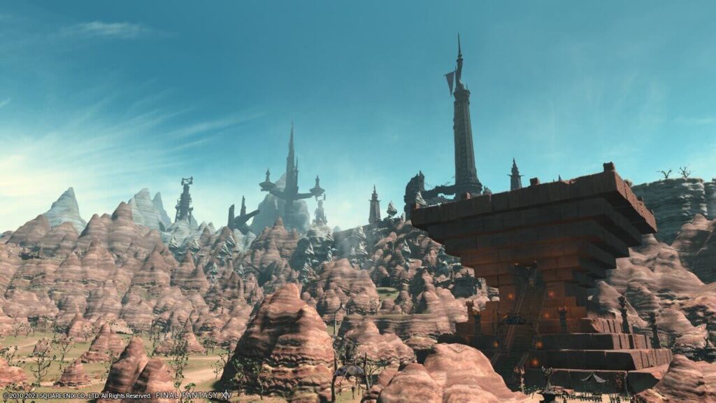 ギラバニア山岳地帯,釣り,ff14