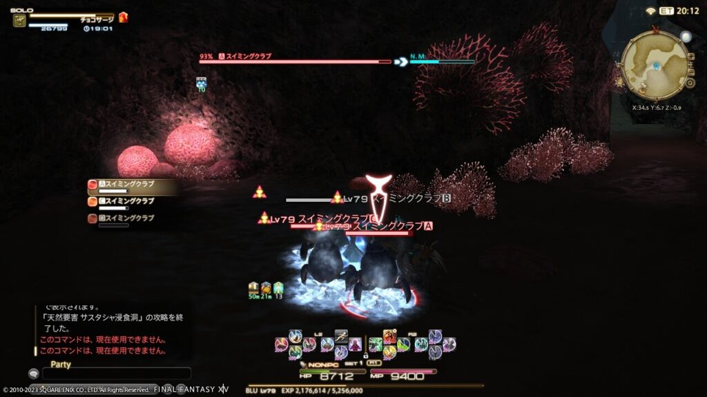 ff14,レベル上げ,青魔