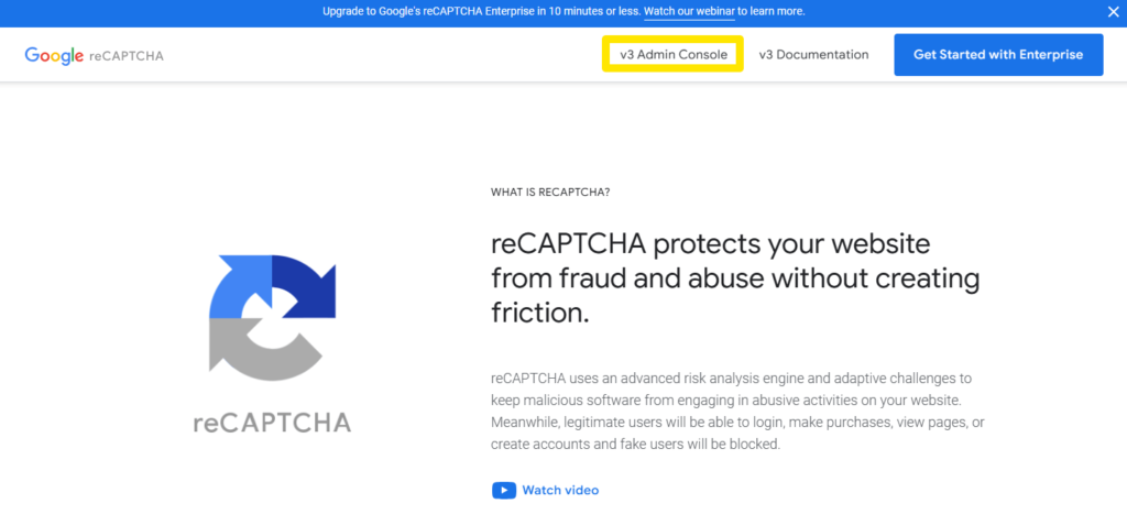 Google recaptcha,削除,登録済みのサイト,消す,