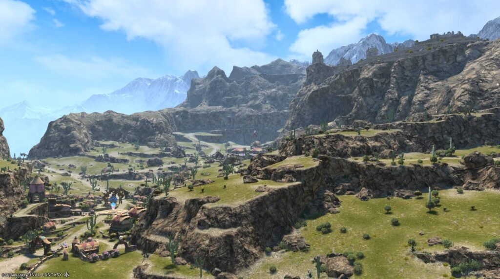 FF14,風脈,黄金,場所,MAP,