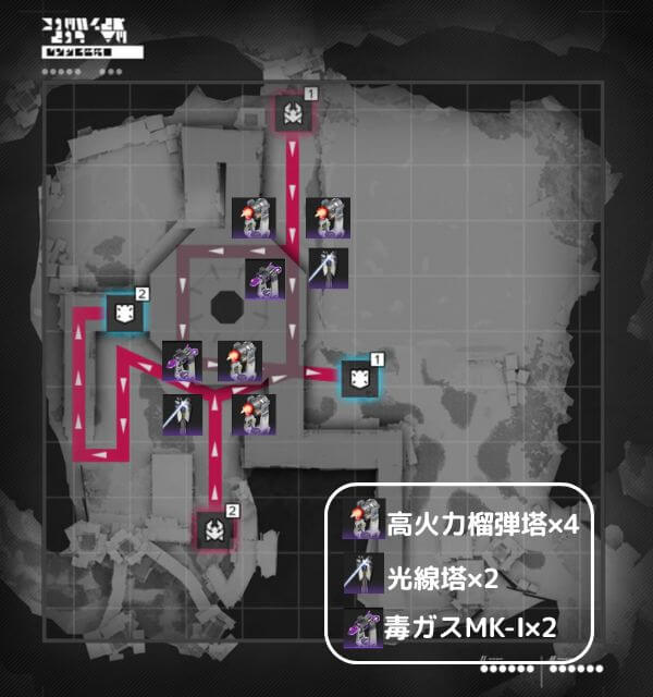 アークナイツ,エンドフィールド,防衛,天王原,景玉谷,