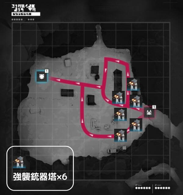 アークナイツ,エンドフィールド,防衛,谷地通路,