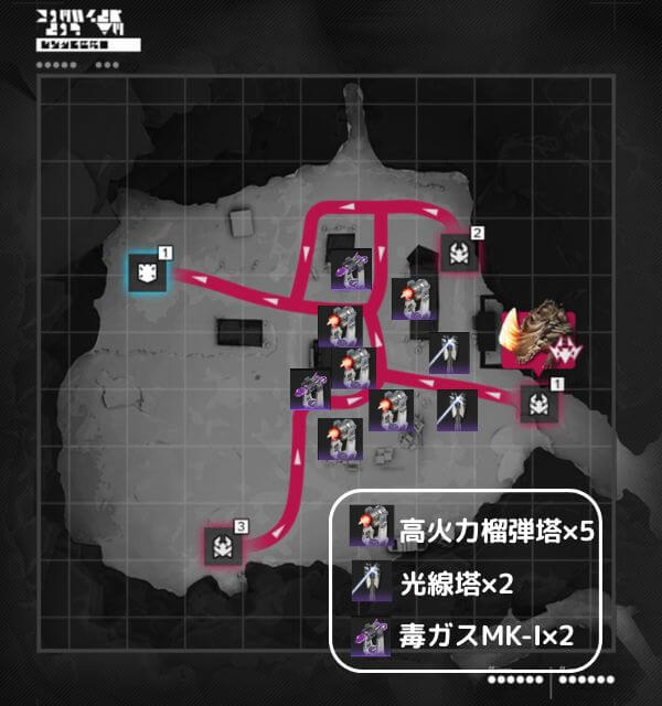 アークナイツ,エンドフィールド,防衛,谷地通路,