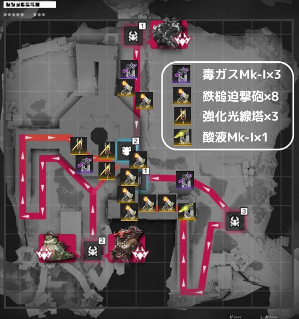 アークナイツ,エンドフィールド,防衛,天王原,景玉谷,
