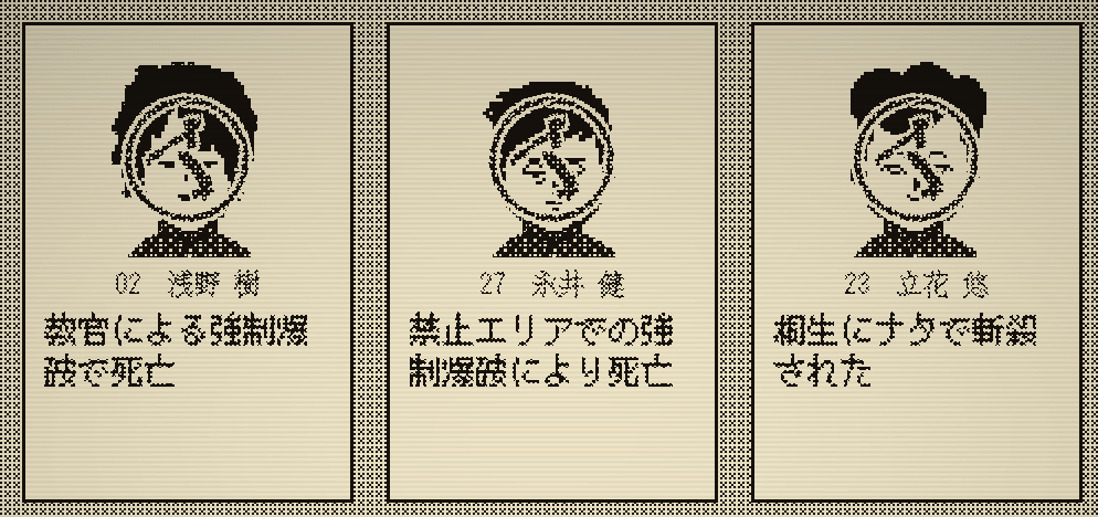 デスゲームの報告書,攻略,実績,